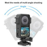 Gabbia per telaio protettivo in ABS PULUZ con doppie scarpe fredde per DJI Ac...