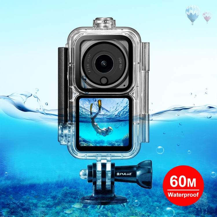 PULUZ Custodia subacquea impermeabile da 60 m per unità fotocamera DJI Action...