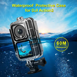 PULUZ Custodia subacquea impermeabile da 60 m per unità fotocamera DJI Action...