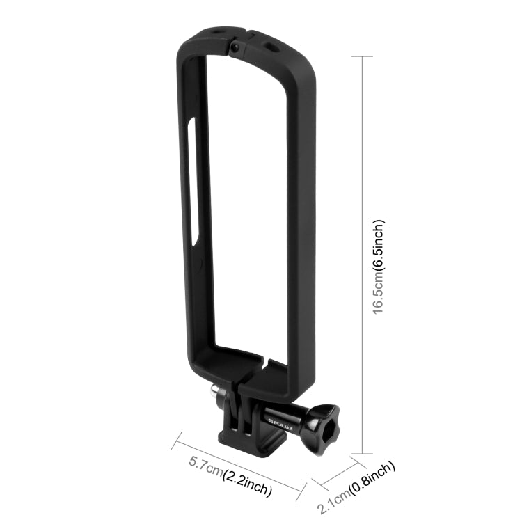 PULUZ PC Telaio protettivo in plastica ABS per Ricoh Theta SC2, con supporto ...