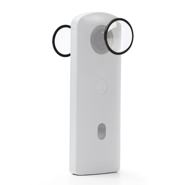 PULUZ PC-Objektivdeckel-Schutzabdeckungssatz für Ricoh Theta SC2 / S / V