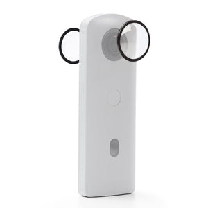 PULUZ PC-Objektivdeckel-Schutzabdeckungssatz für Ricoh Theta SC2 / S / V