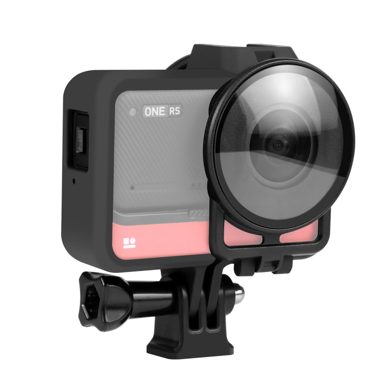 Custodia con telaio in plastica PULUZ con protezione per lente per Insta360 O...