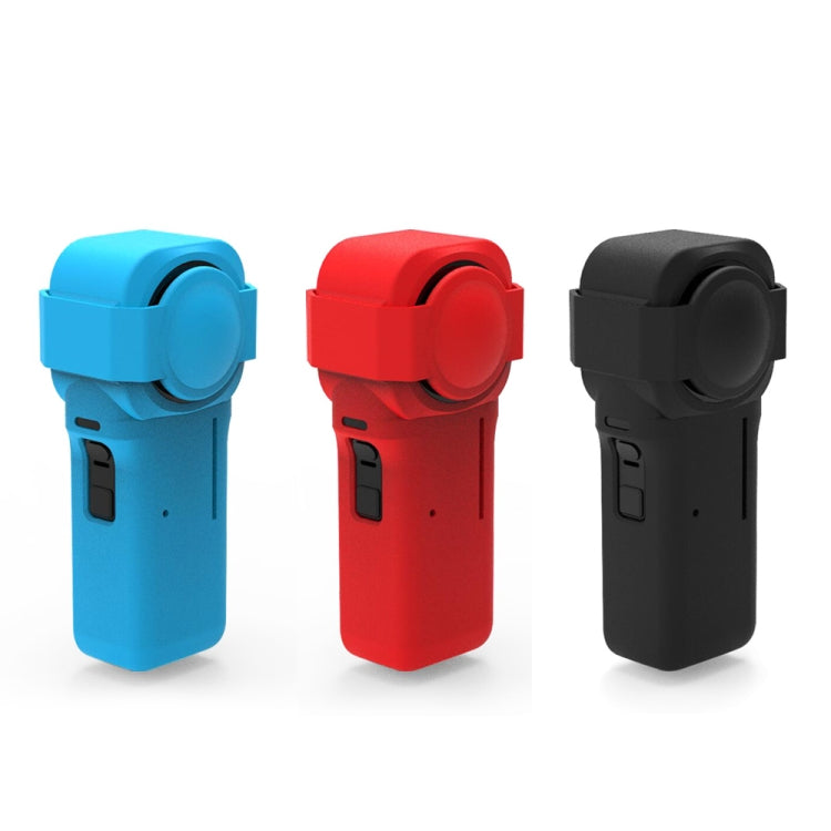 Custodia protettiva in silicone PULUZ con copriobiettivo per Insta360 One RS ...