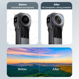 PULUZ Lens Guard Copertura protettiva per PC per Insta360 ONE RS 1 pollice 36...