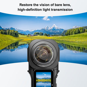 PULUZ Lens Guard Copertura protettiva per PC per Insta360 ONE RS 1 pollice 36...