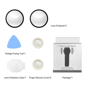 PULUZ Lens Guard Copertura protettiva per PC per Insta360 ONE RS 1 pollice 36...