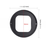 PULUZ 52mm CPL + filtro obiettivo UV con anello adattatore per GoPro HERO12 N...