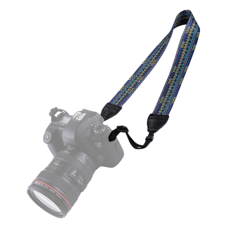 Tracolla per fotocamera con tracolla serie multicolore in stile etnico retrò ...