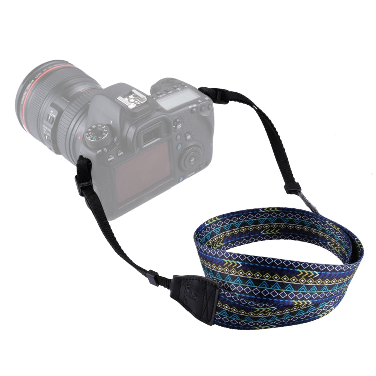 Tracolla per fotocamera con tracolla serie multicolore in stile etnico retrò ...