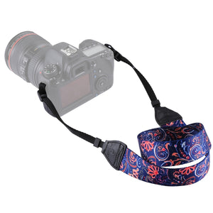 Tracolla per fotocamera con tracolla serie multicolore in stile etnico retrò ...