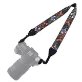 Tracolla per Fotocamera in Stile Etnico Retrò – Cinturino Universale Multicolore per DSLR Canon, Nikon, Sony, Fuji e Altre