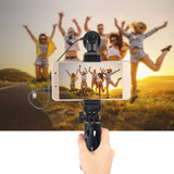 PULUZ Supporto per treppiede da scrivania in plastica con morsetto per telefo...