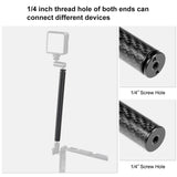 PULUZ 250 mm in lega di alluminio fibra di carbonio galleggiante aste di este...