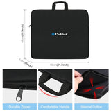 PULUZ Anello da 46 cm con luci a LED Borsa portaoggetti portatile con cernier...