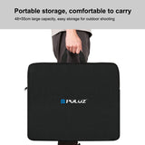 PULUZ Anello da 46 cm con luci a LED Borsa portaoggetti portatile con cernier...