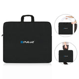 PULUZ Anello da 46 cm con luci a LED Borsa portaoggetti portatile con cernier...
