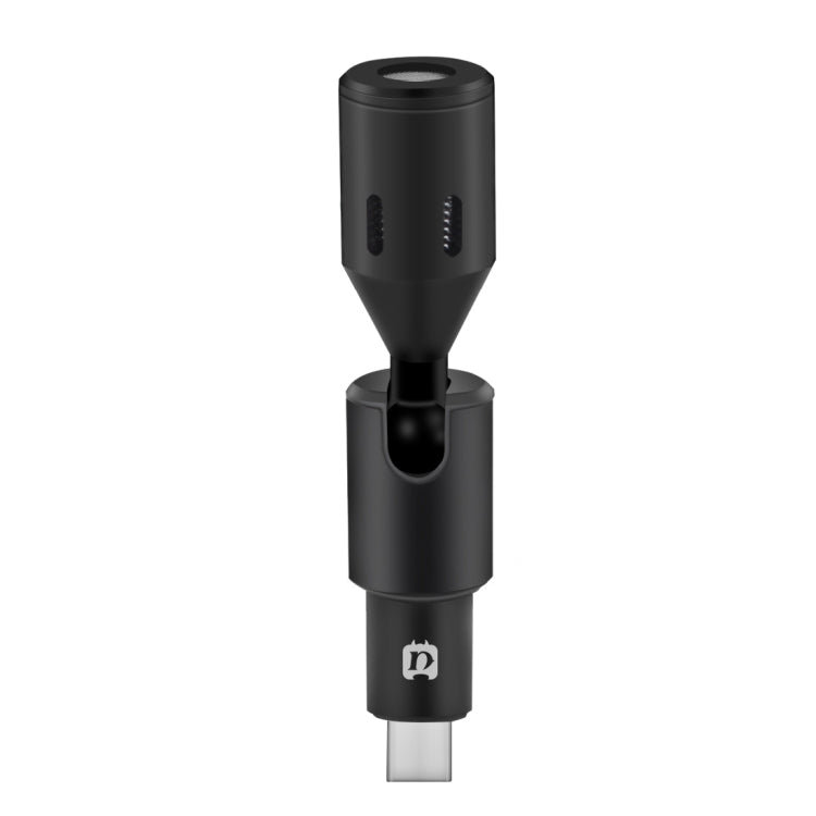 PULUZ USB-C / Type-C Jack per telefono cellulare Microfono regolabile a conde...