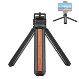 Treppiede da Tavolo PULUZ per Vlogging – Supporto in Legno Intarsiato e Lega di Alluminio con Vite 1/4", Compatto e Portatile