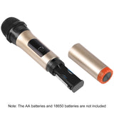 Microfono dinamico wireless UHF PULUZ con display LED, UHF
