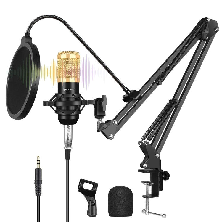 Kit Microfono a Condensatore PULUZ - Microfono Professionale da Studio con Accessori Completi