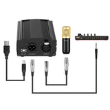 Kit Microfono a Condensatore PULUZ - Microfono Professionale da Studio con Accessori Completi