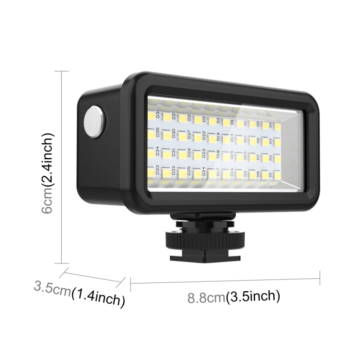 PULUZ 40 LED 40 m wasserdichtes Fülllicht für Kamera-Videostudio...