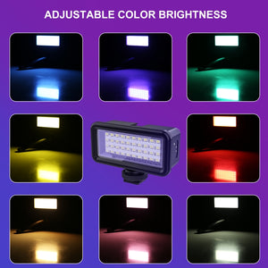 PULUZ 40 LED 40 m wasserdichtes Fülllicht für Kamera-Videostudio...