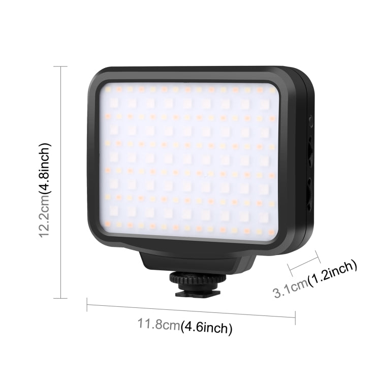 PULUZ Pocket 2500-9900K+RGB Luce di riempimento di bellezza a colori portatil...
