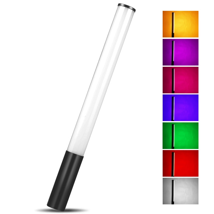 PULUZ Corpo in metallo 2500-9000K RGB Luce di riempimento a colori di bellezz...