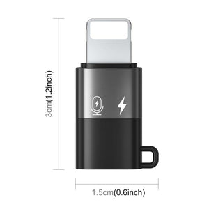 PULUZ PD OTG-Adapter 8-polig auf USB-C / Typ-C, 8-poliger OTG-Adapter