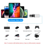 PULUZ PD OTG-Adapter 8-polig auf USB-C / Typ-C, 8-poliger OTG-Adapter