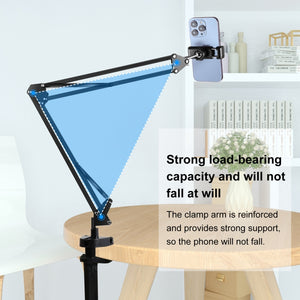 PULUZ Supporto Braccio Articolato da Tavolo per Streaming e Live Streaming