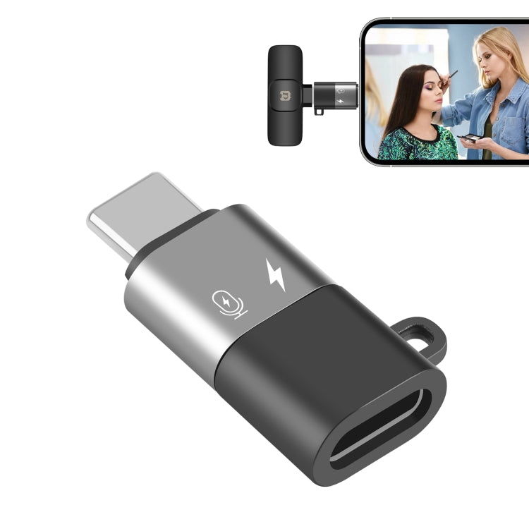 Adattatore PULUZ USB-C / Tipo-C a USB-C / Tipo-C OTG - Lega di Alluminio, Trasmissione Dati e Ricarica Veloce