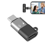 Adattatore PULUZ USB-C / Tipo-C a USB-C / Tipo-C OTG - Lega di Alluminio, Trasmissione Dati e Ricarica Veloce