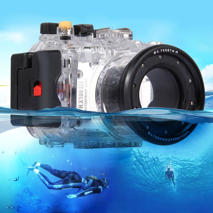 Custodia impermeabile per fotocamera subacquea PULUZ da 40 m di profondità su...