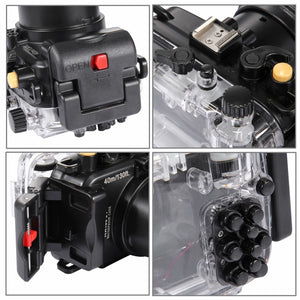 Custodia Impermeabile PULUZ per Fotocamera Subacquea fino a 40 m di Profondità