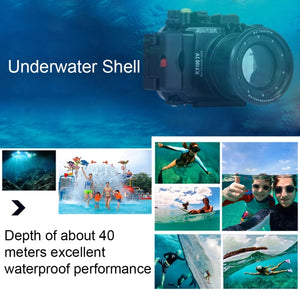 Custodia Impermeabile PULUZ per Fotocamera Subacquea fino a 40 m di Profondità