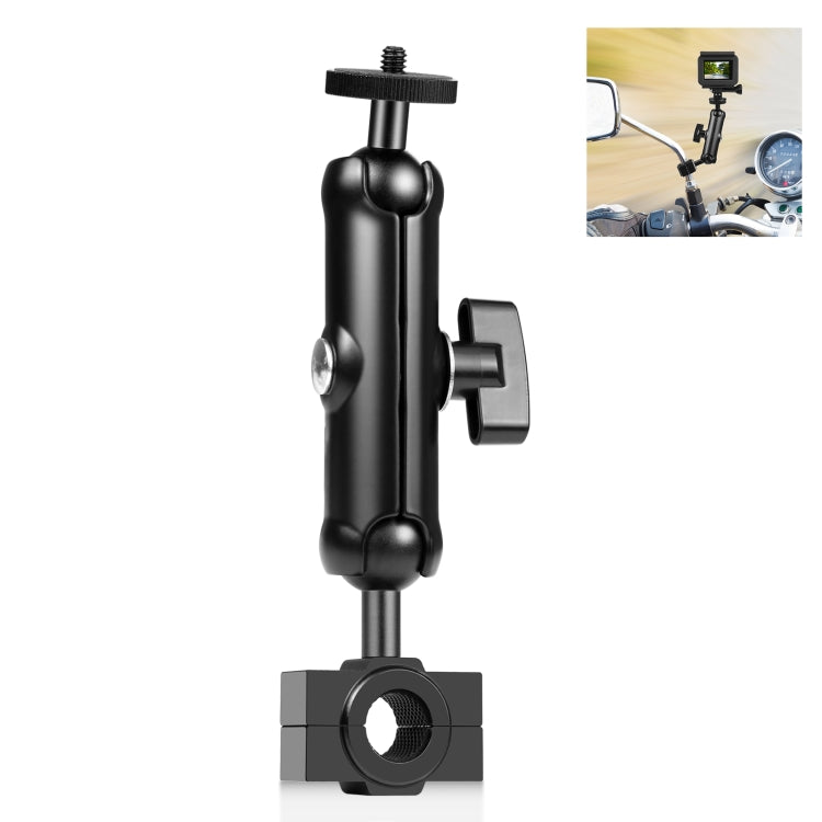 Supporto fisso per specchietto retrovisore per moto PULUZ per GoPro e altre a...