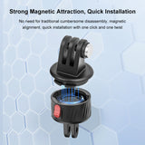 Adattatore base magnetica PULUZ Action Camera, Magnetic Base