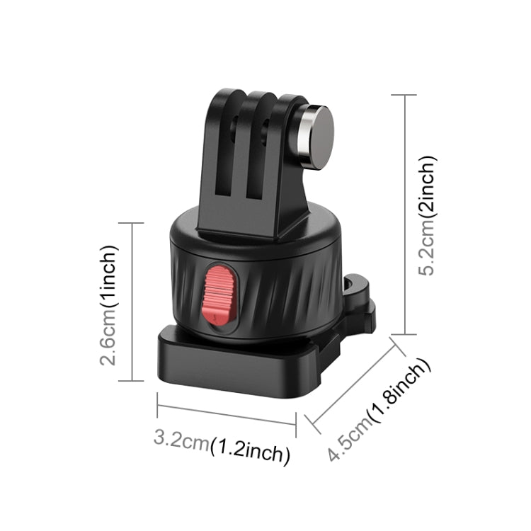 Adattatore per base magnetica a sgancio rapido per action cam PULUZ����������...