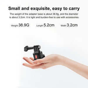 Adattatore per base magnetica a sgancio rapido per action cam PULUZ����������...