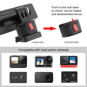 Adattatore per base magnetica a sgancio rapido per action cam PULUZ����������...