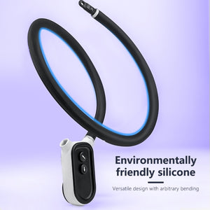PULUZ Lazy Neck Bracket POV-View-Halterung mit Telefonklemme für Action-Cam...