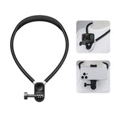 PULUZ Lazy Neck Bracket POV-View-Halterung mit Telefonklemme für Action-Cam...