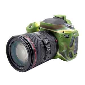 Custodia protettiva in morbido silicone PULUZ per Canon EOS 80D, For Canon 80D