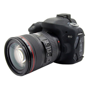 Custodia protettiva in morbido silicone PULUZ per Canon EOS 80D, For Canon 80D