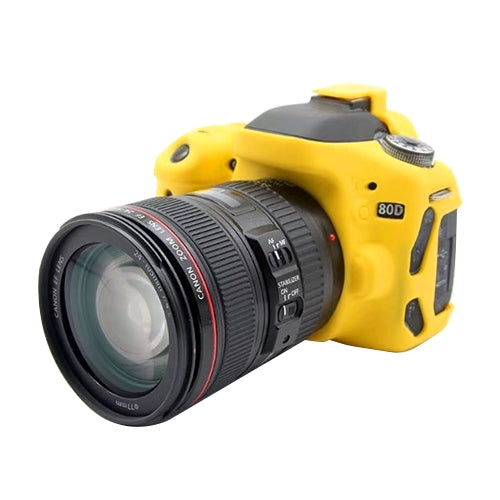 Custodia protettiva in morbido silicone PULUZ per Canon EOS 80D, For Canon 80D