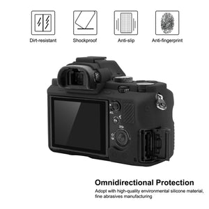 Custodia protettiva in morbido silicone PULUZ per Sony ILCE-7MII / 7SMII / 7R...