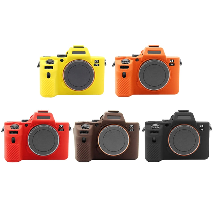 Custodia protettiva in morbido silicone PULUZ per Sony ILCE-7MII / 7SMII / 7R...